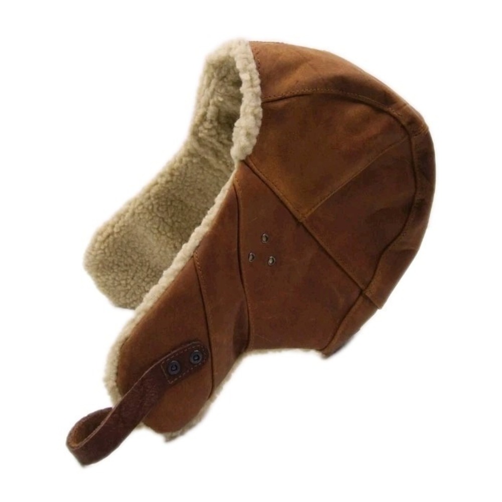 Kakadu Traders Australia Flying Doctor Leather Aviator Hat Pilot 9H26 Size M‎